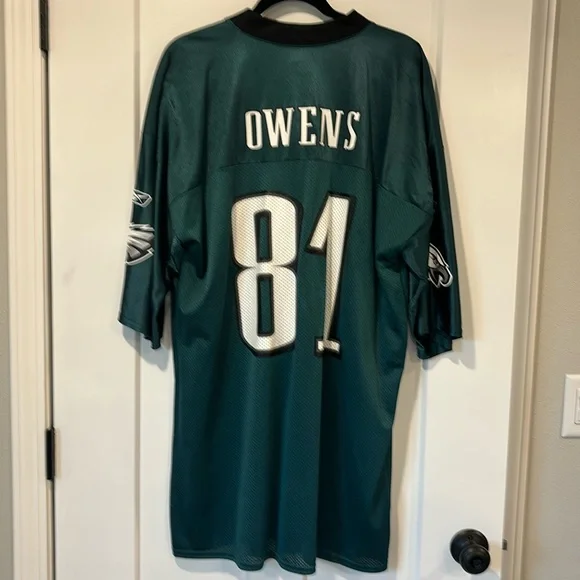 Vintage Philadelphia Eagles Reebok NFL Terrell Owens jersey size XL - Picture 8 of 13